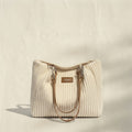 PANETONE | Bolso de pana de asas dobles