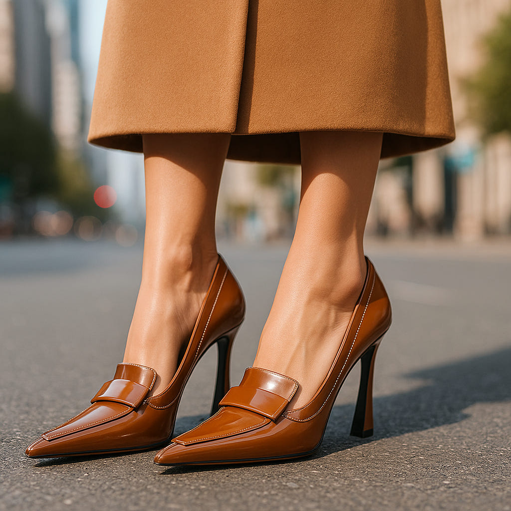 LENOR | Tacones lofaer con punta afilada
