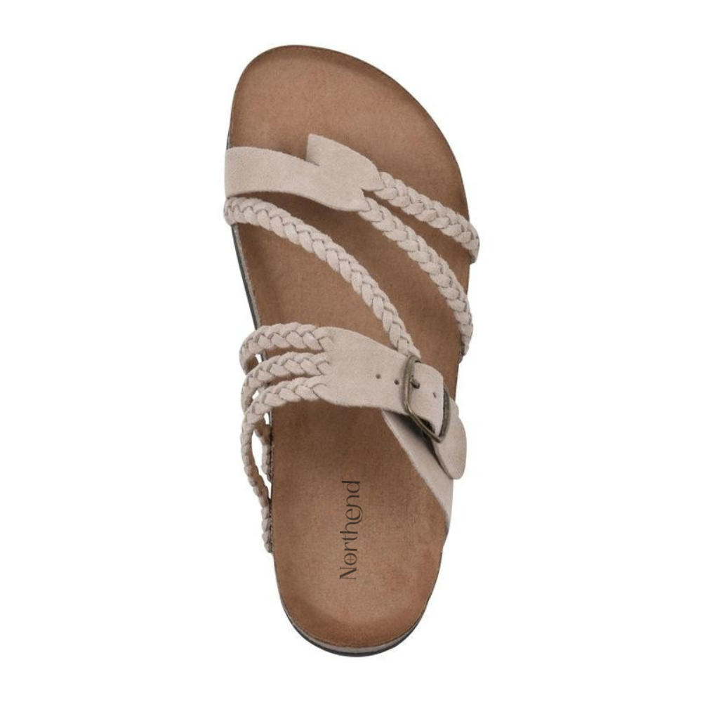 Natura-Sandalias de Corcho Ajustables