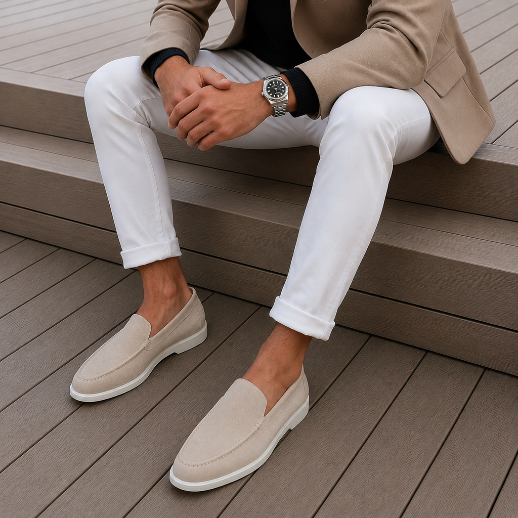 Mocasines Elegantes de Ante Premium