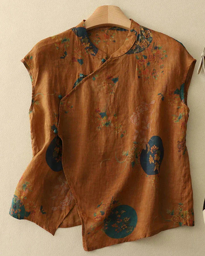LIDIA | Blusa estampada de diseño