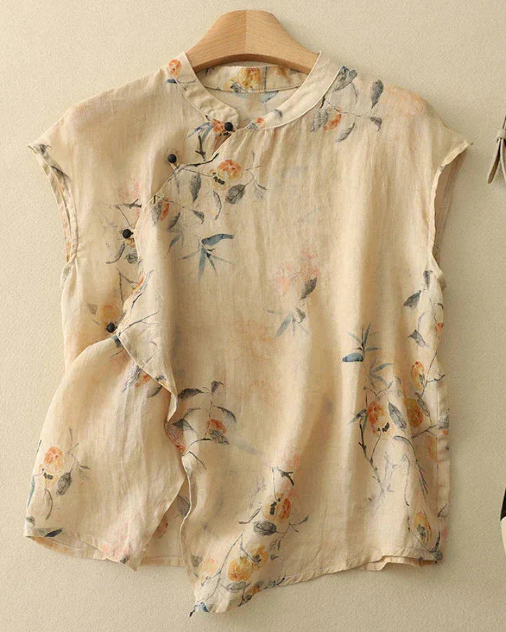 LIDIA | Blusa estampada de diseño