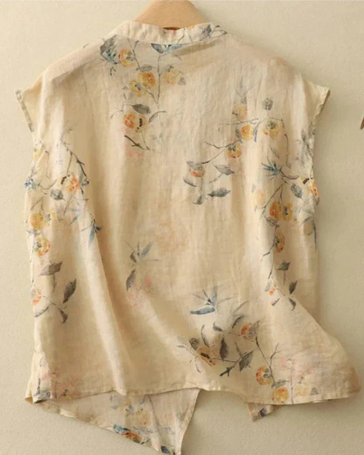LIDIA | Blusa estampada de diseño
