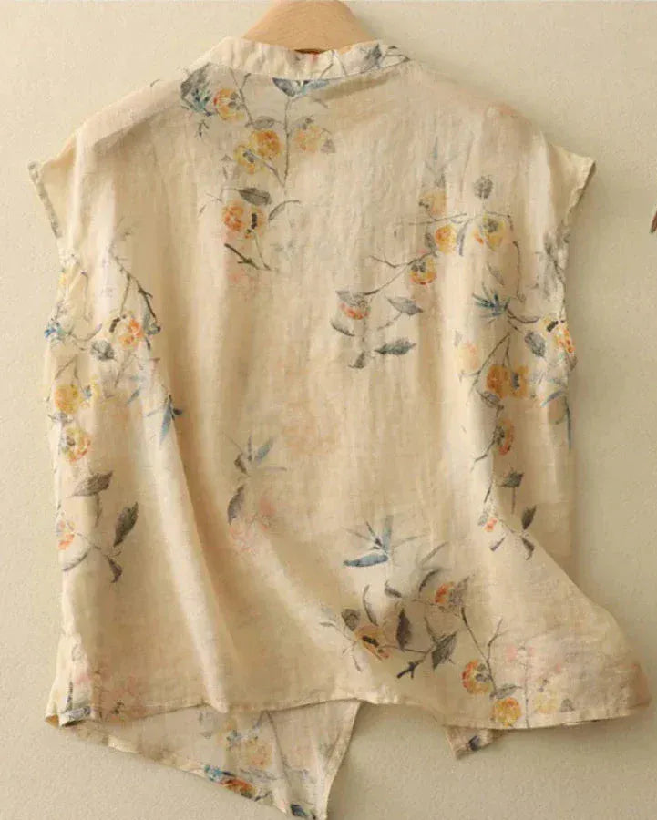 LIDIA | Blusa estampada de diseño
