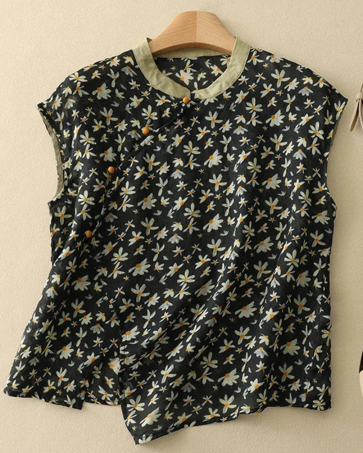 LIDIA | Blusa estampada de diseño