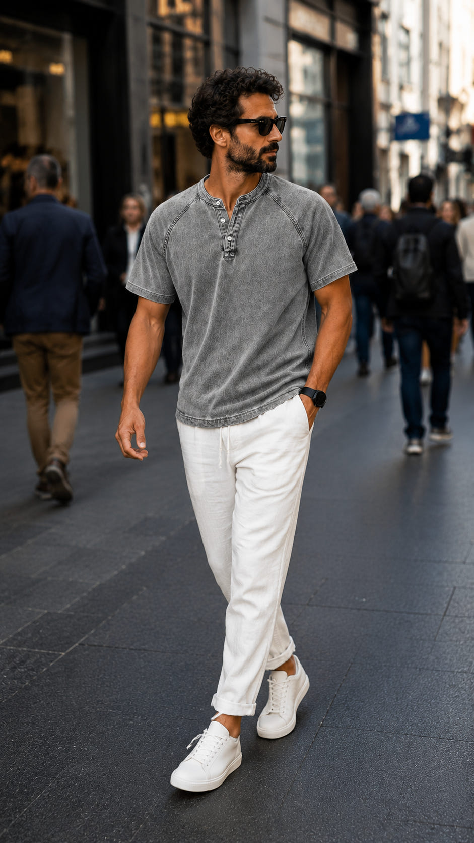 Camiseta Masculina | Estilo Impecable sin Esfuerzo