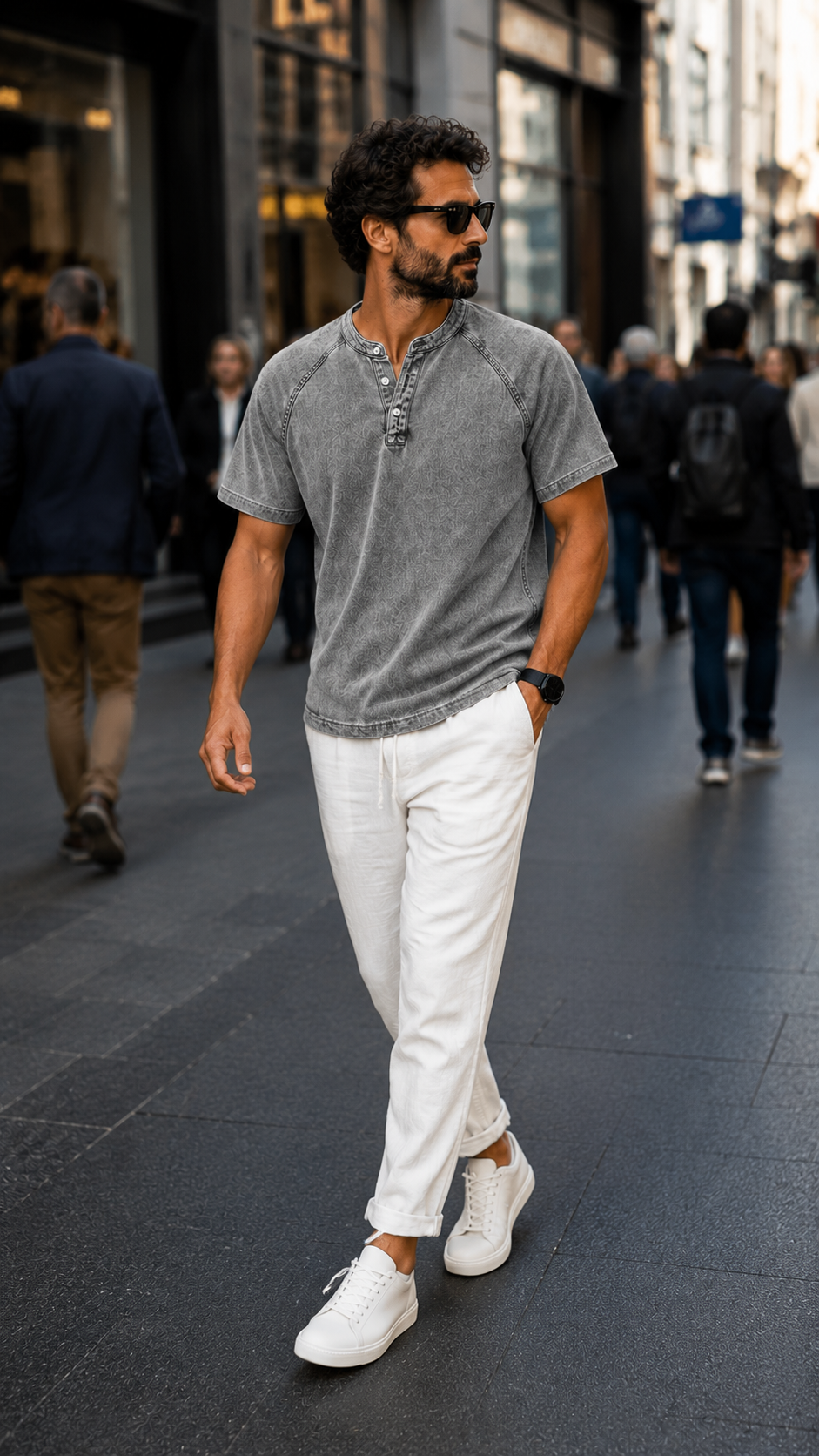 Camiseta Masculina | Estilo Impecable sin Esfuerzo