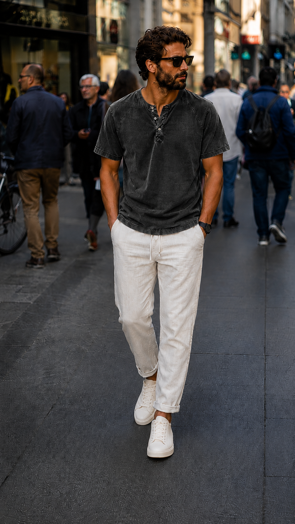 Camiseta Masculina | Estilo Impecable sin Esfuerzo
