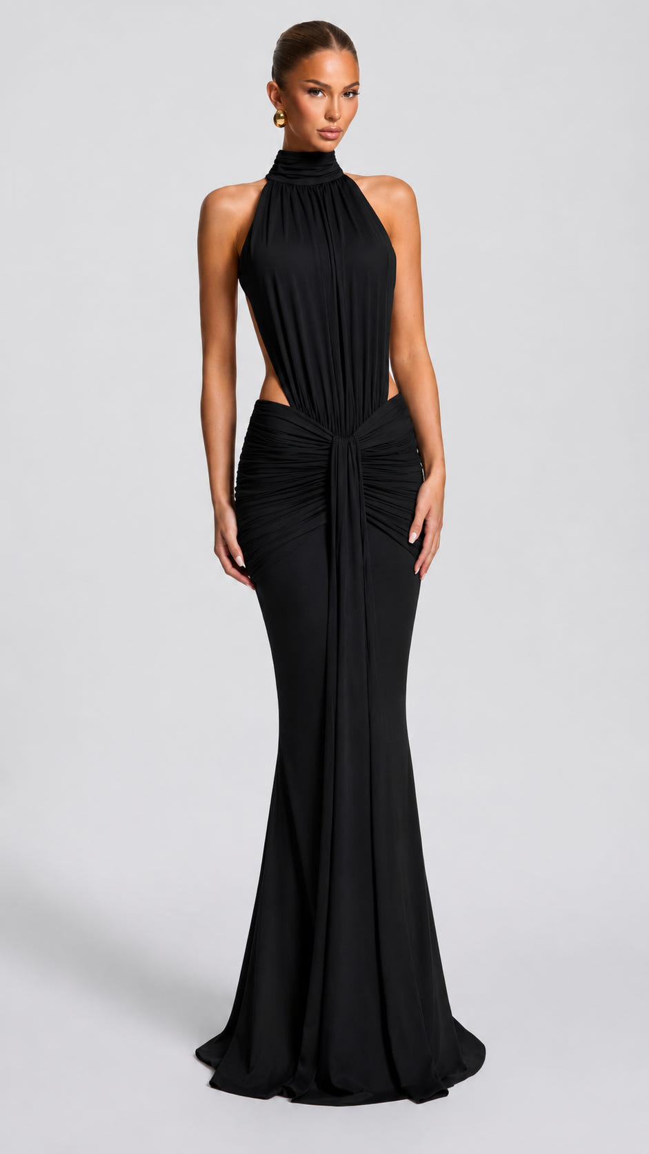 Aura Duval | Vestido Largo Elegante