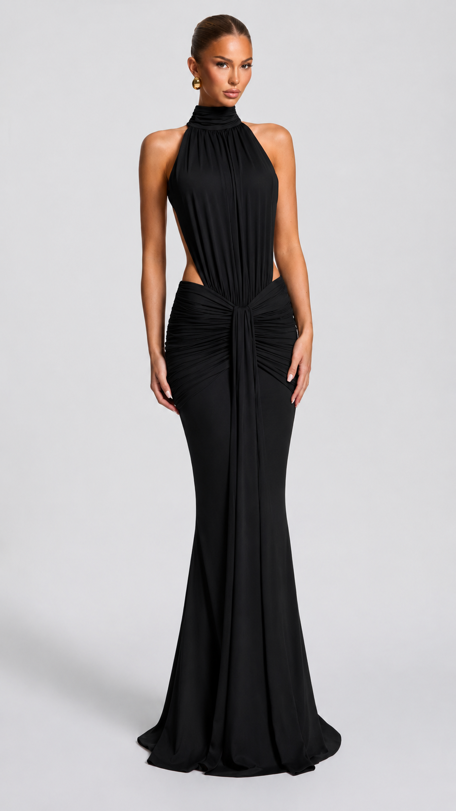Aura Duval | Vestido Largo Elegante