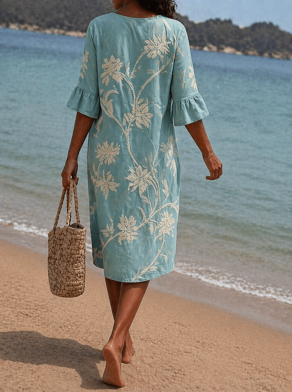 Vestido floral  | Elegancia natural