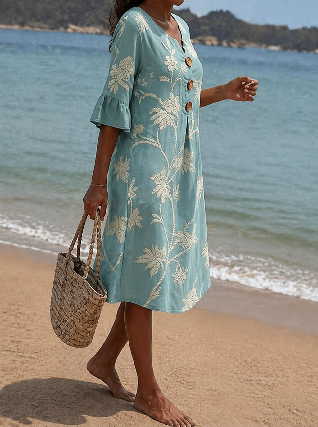 Vestido floral  | Elegancia natural