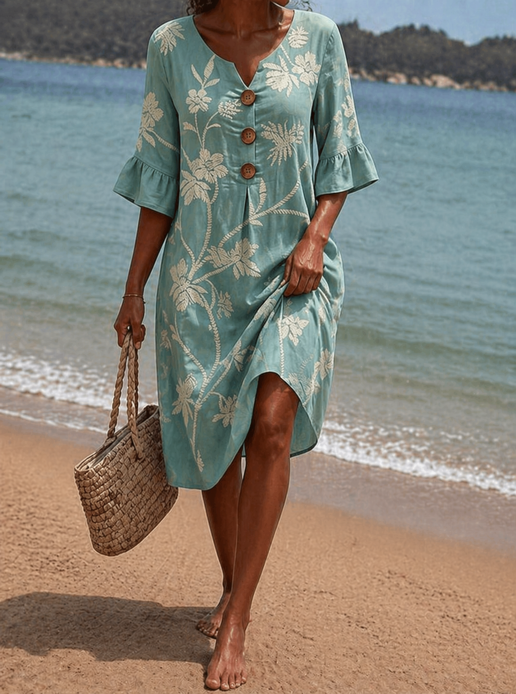 Vestido floral  | Elegancia natural