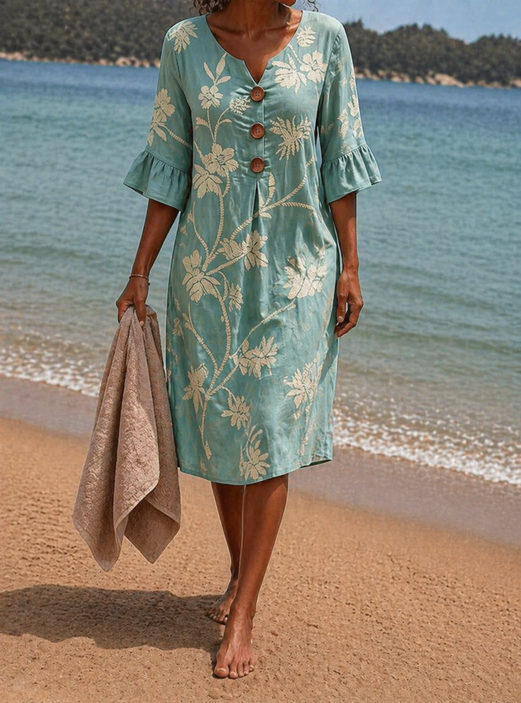 Vestido floral  | Elegancia natural