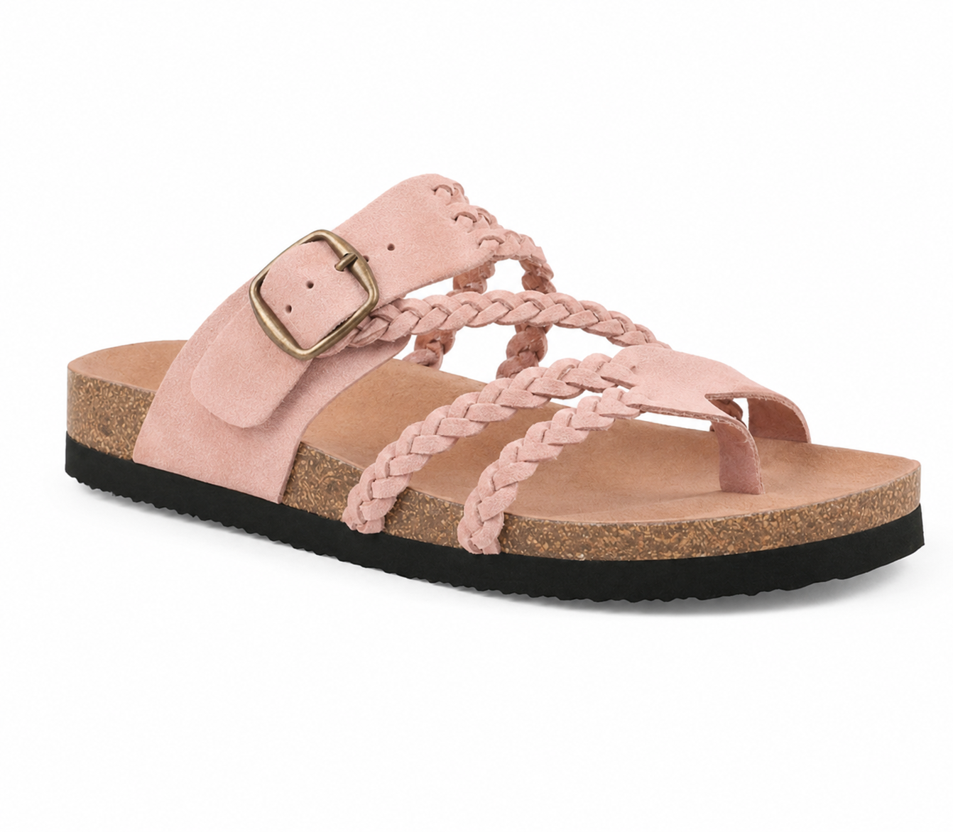 Natura-Sandalias de Corcho Ajustables