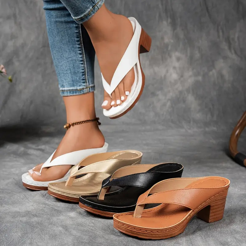 MANUELA | Sandalias cómodas elegantes