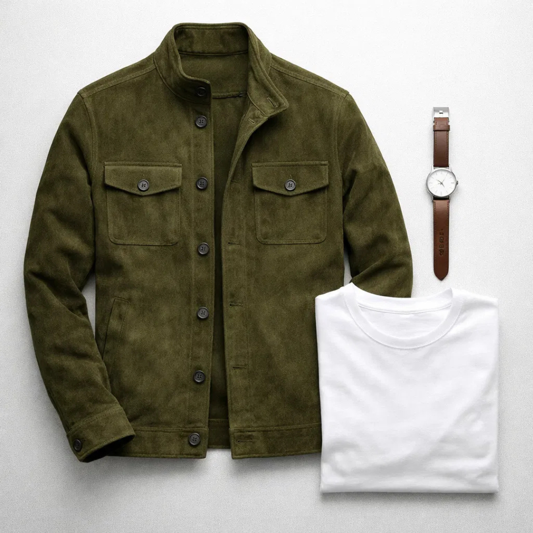 CAMEL | Chaqueta de Ante