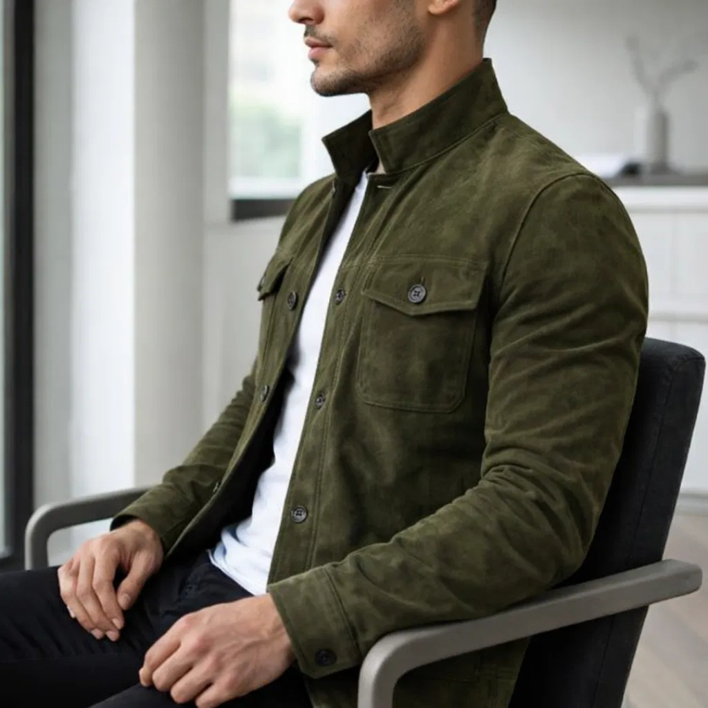CAMEL | Chaqueta de Ante