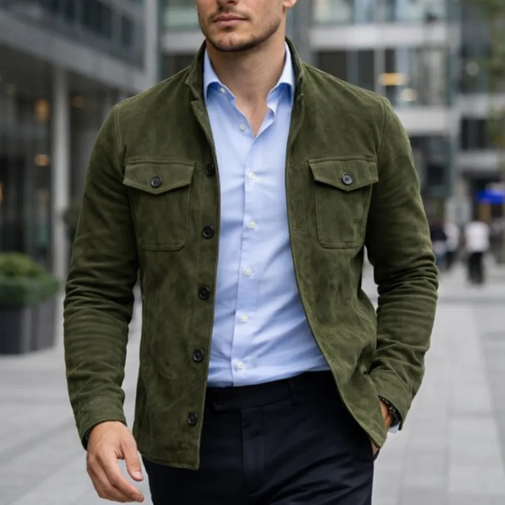 CAMEL | Chaqueta de Ante