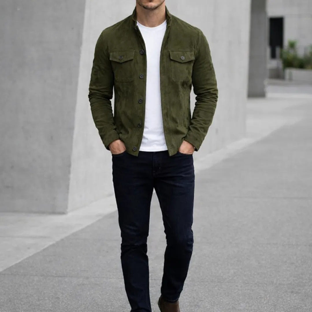 CAMEL | Chaqueta de Ante