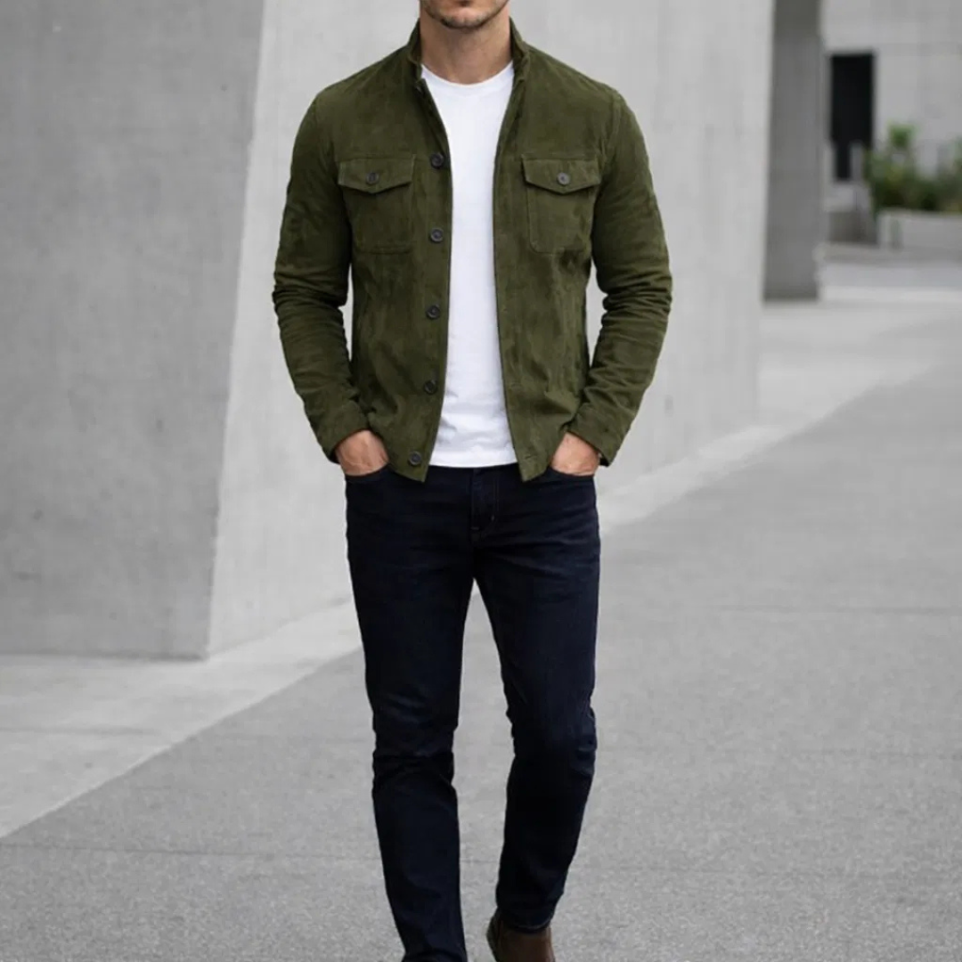 CAMEL | Chaqueta de Ante