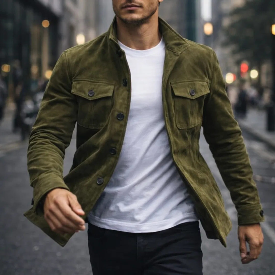CAMEL | Chaqueta de Ante