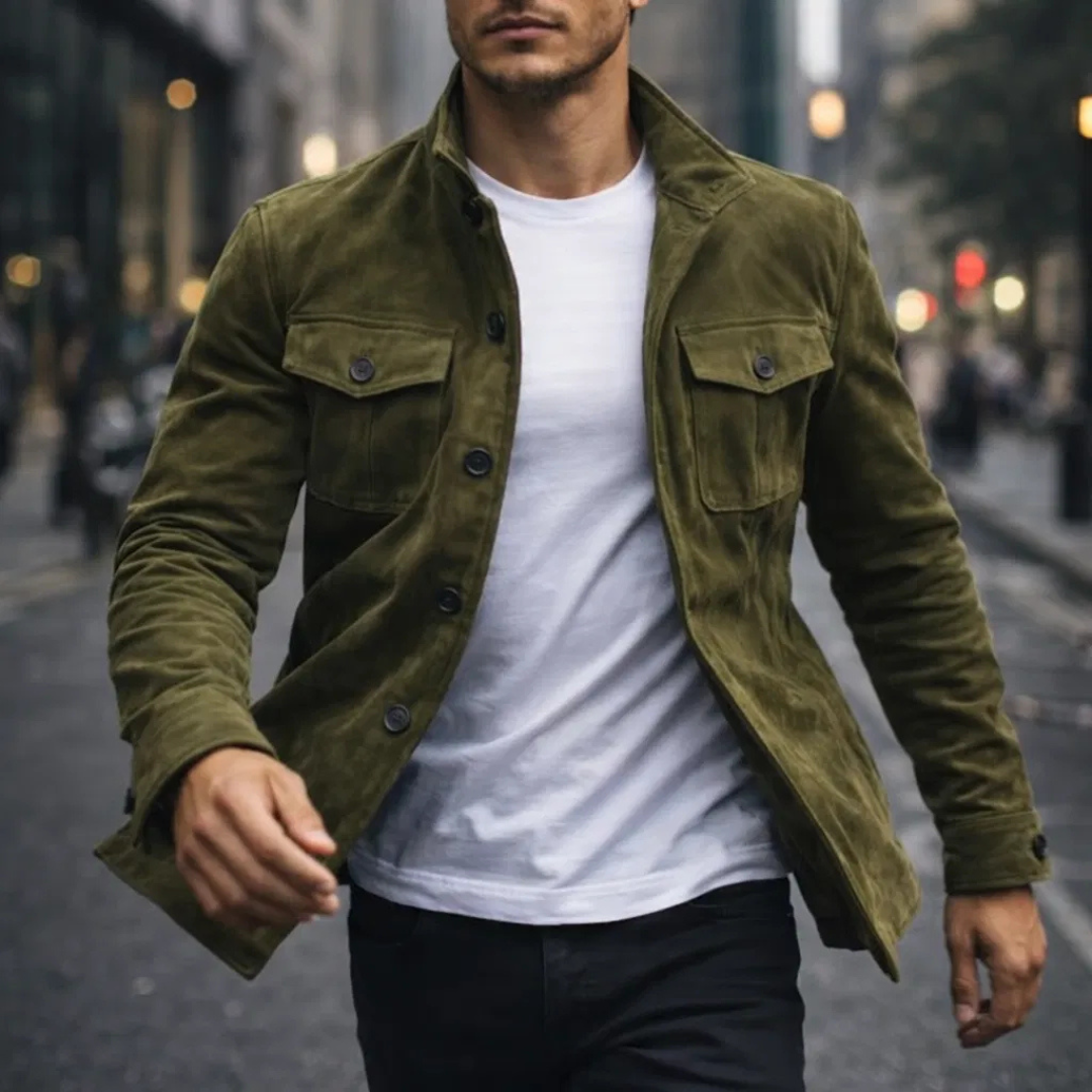 CAMEL | Chaqueta de Ante