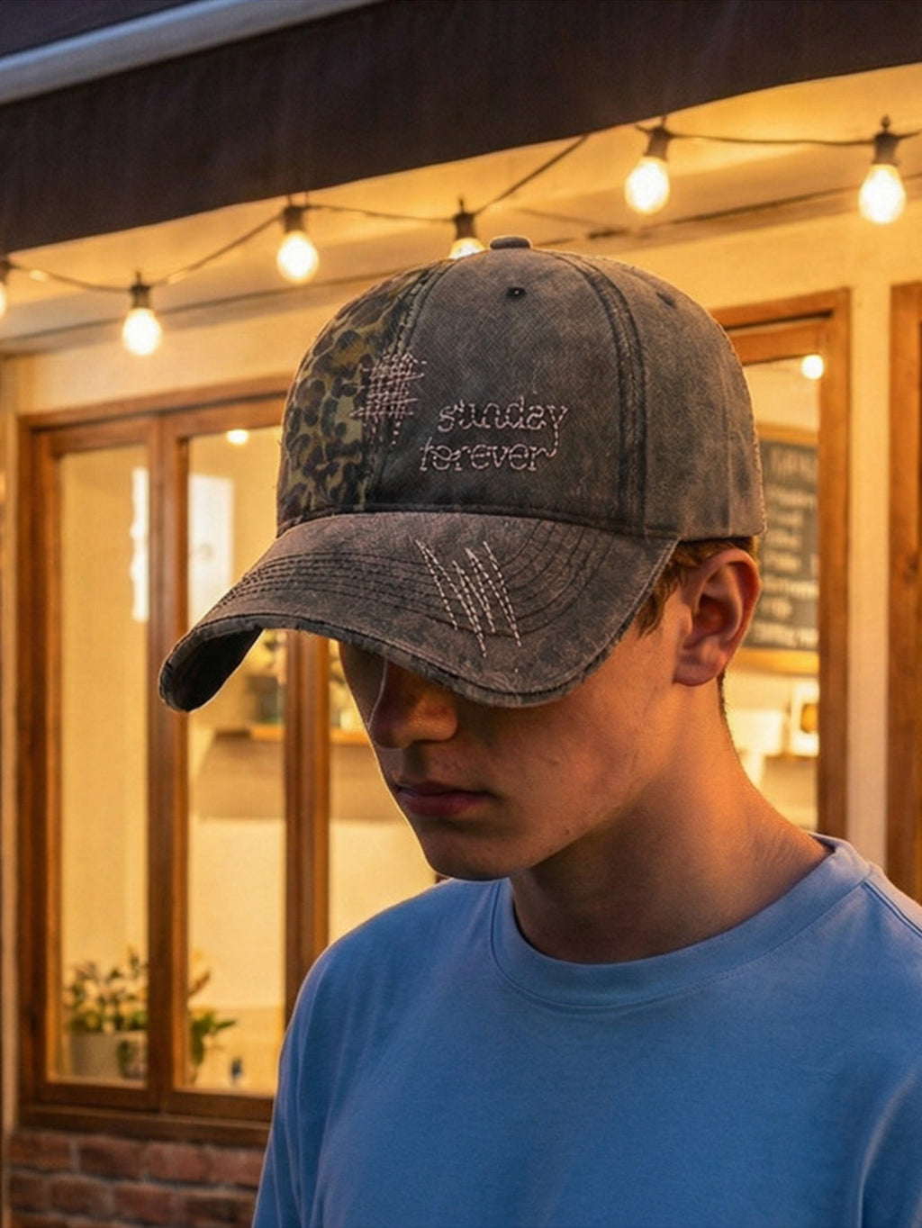 Leo | Gorra estampado Leopardo