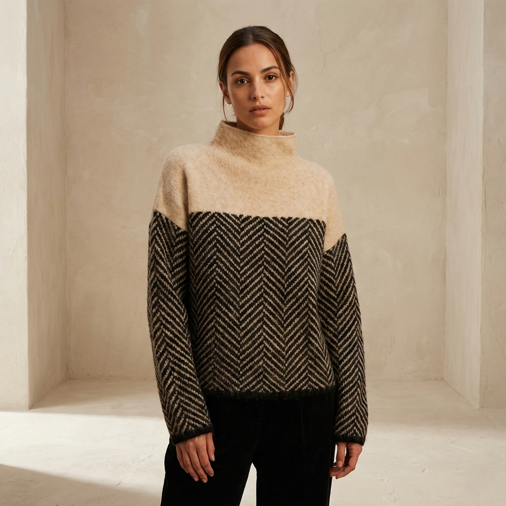 GRACIELA | Jersey de cuello alto