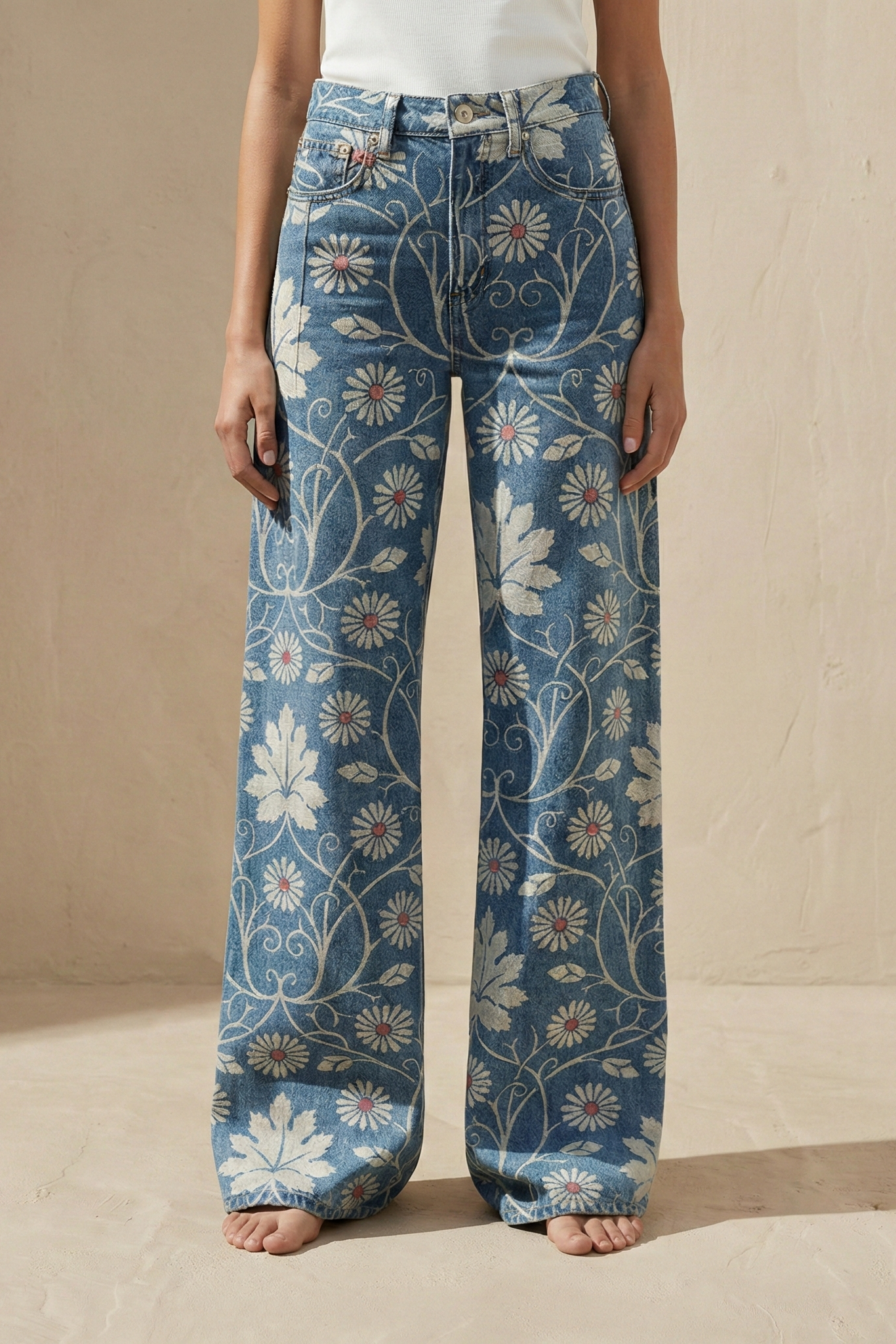 BELLA | Pantalones bohemios vintage