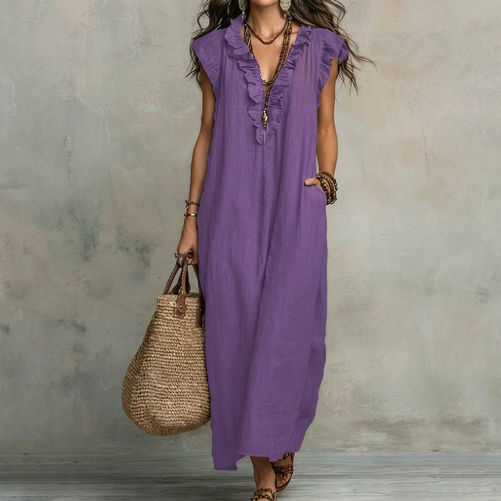 Vestido Largo Bohemio | Fluido, Femenino y Libre