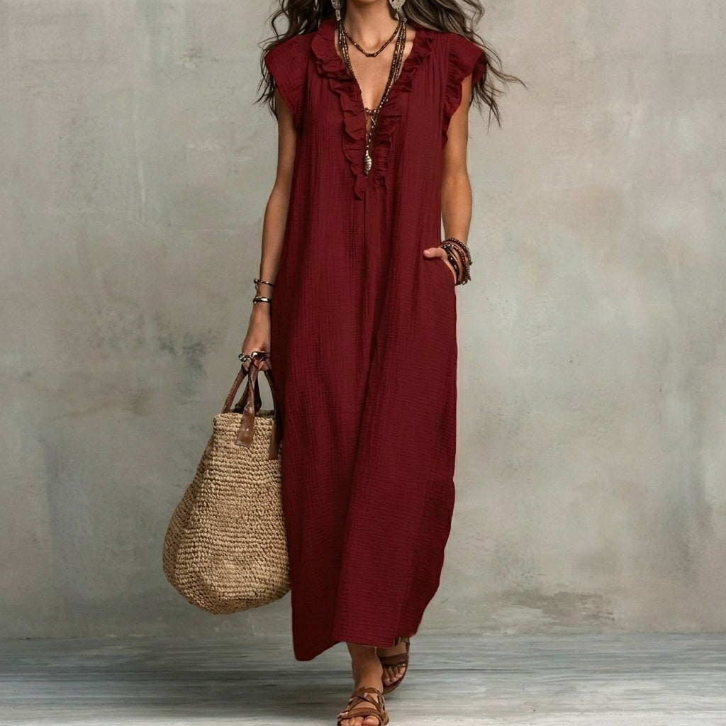 Vestido Largo Bohemio | Fluido, Femenino y Libre