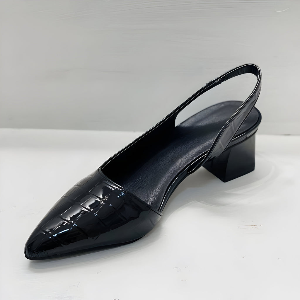 LYM | Tacones cocodrilo cómodos