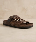 Natura-Sandalias de Corcho Ajustables