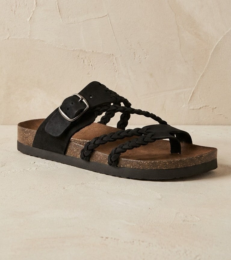 Natura-Sandalias de Corcho Ajustables