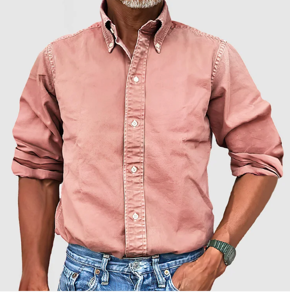 LAUREN | Camisa Clásica de Manga Larga