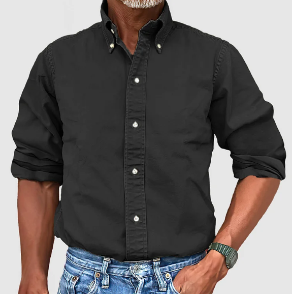 LAUREN | Camisa Clásica de Manga Larga