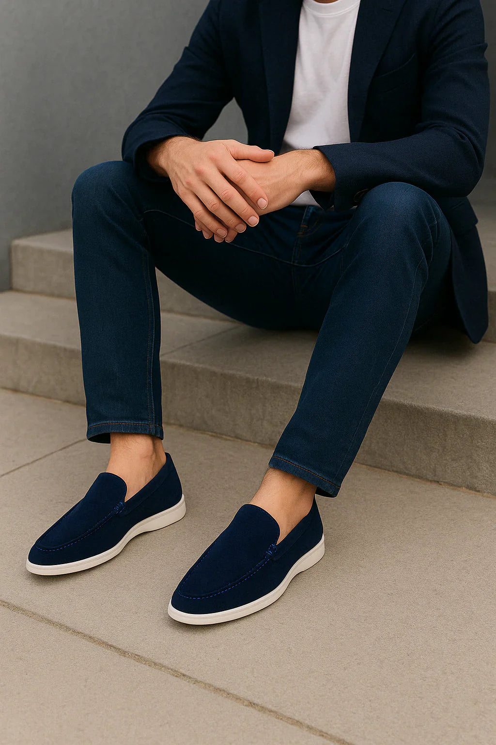 Mocasines Elegantes de Ante Premium