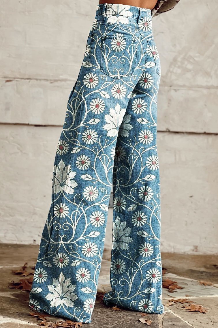 BELLA | Pantalones bohemios vintage