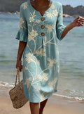 Vestido floral  | Elegancia natural