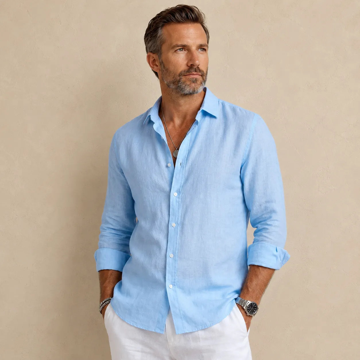 MATEO | CAMISA VERANIEGA | CORTE HOLGADO