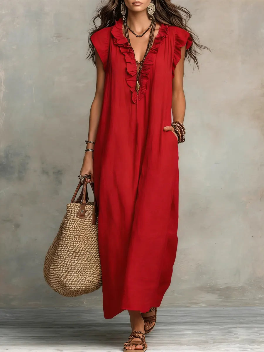 Vestido Largo Bohemio | Fluido, Femenino y Libre