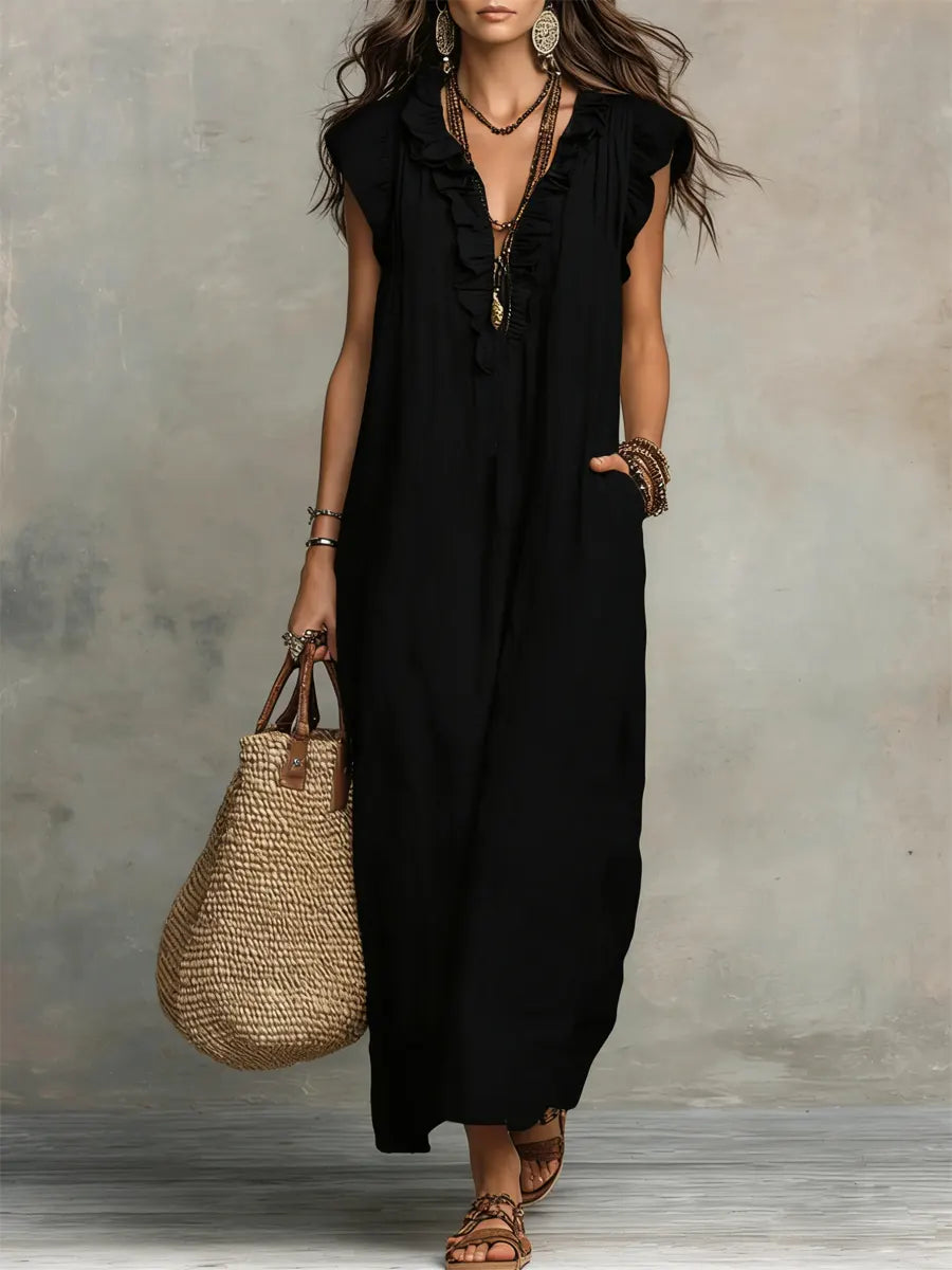 Vestido Largo Bohemio | Fluido, Femenino y Libre