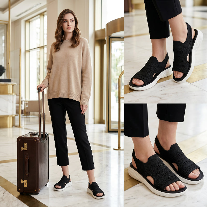 Sandalias Brisa | Algodón Suave y Suela que Abraza tu Pie.