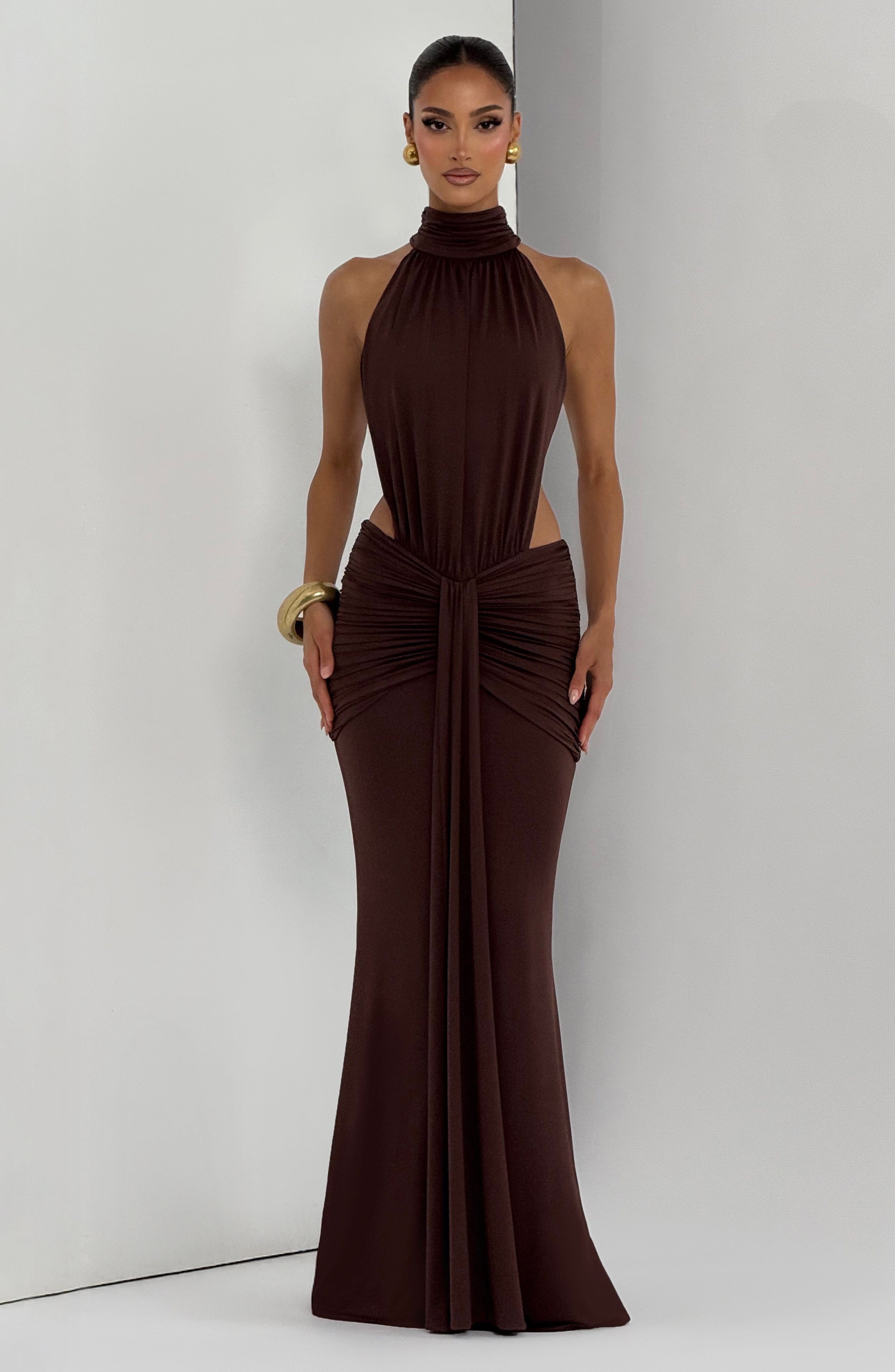 Aura Duval | Vestido Largo Elegante