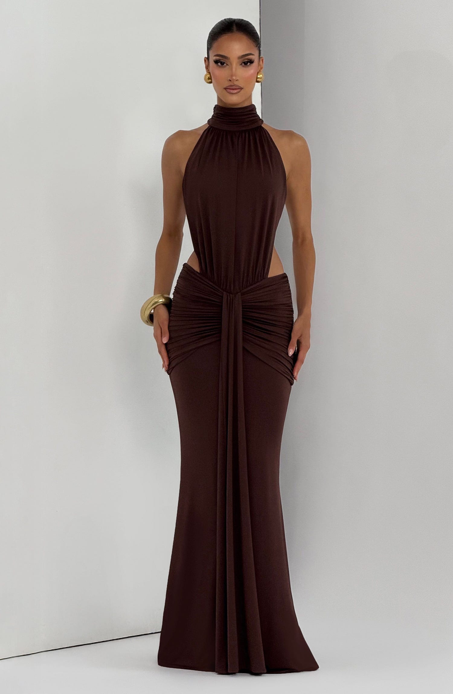 Aura Duval | Vestido Largo Elegante