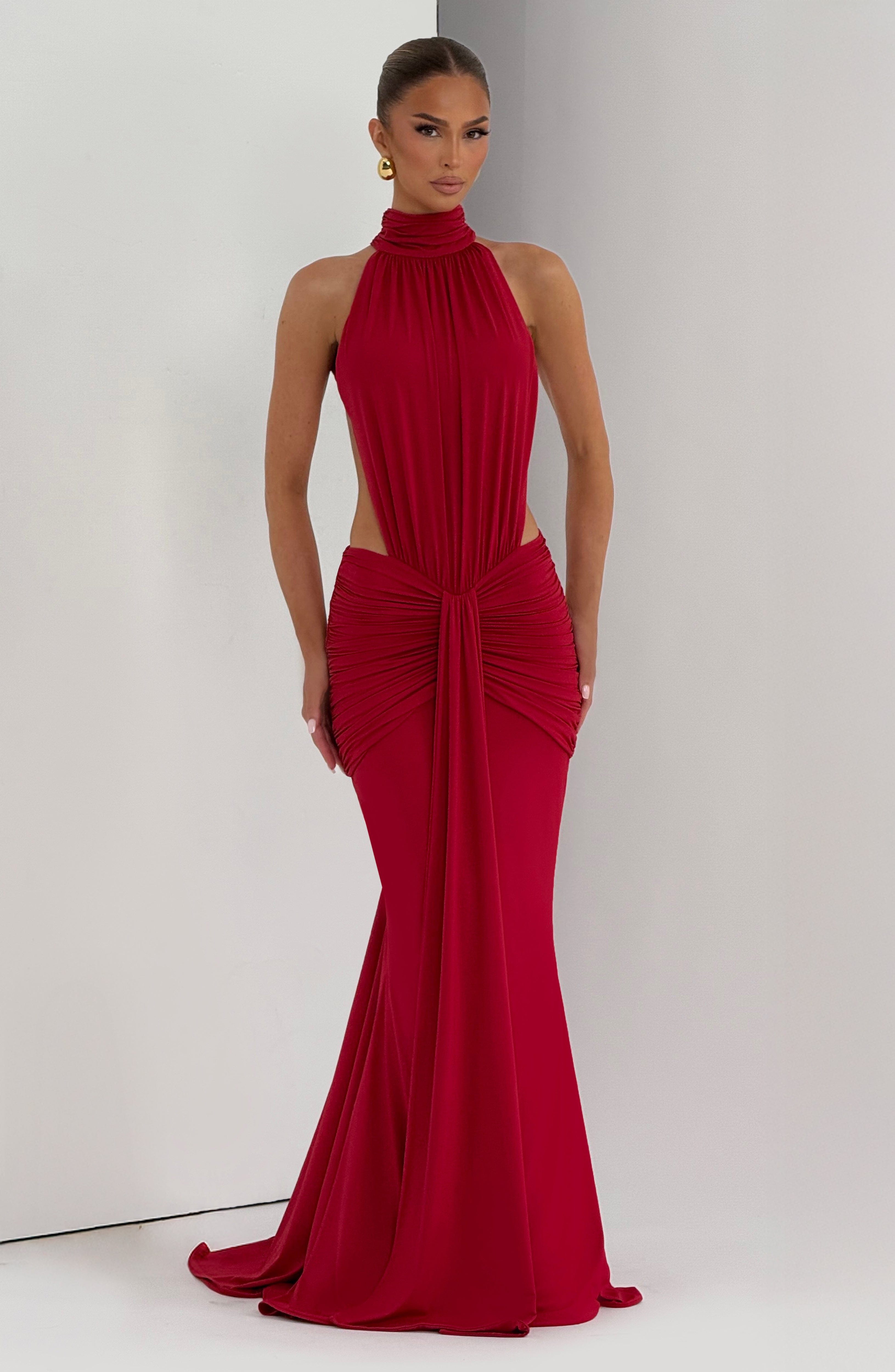 Aura Duval | Vestido Largo Elegante