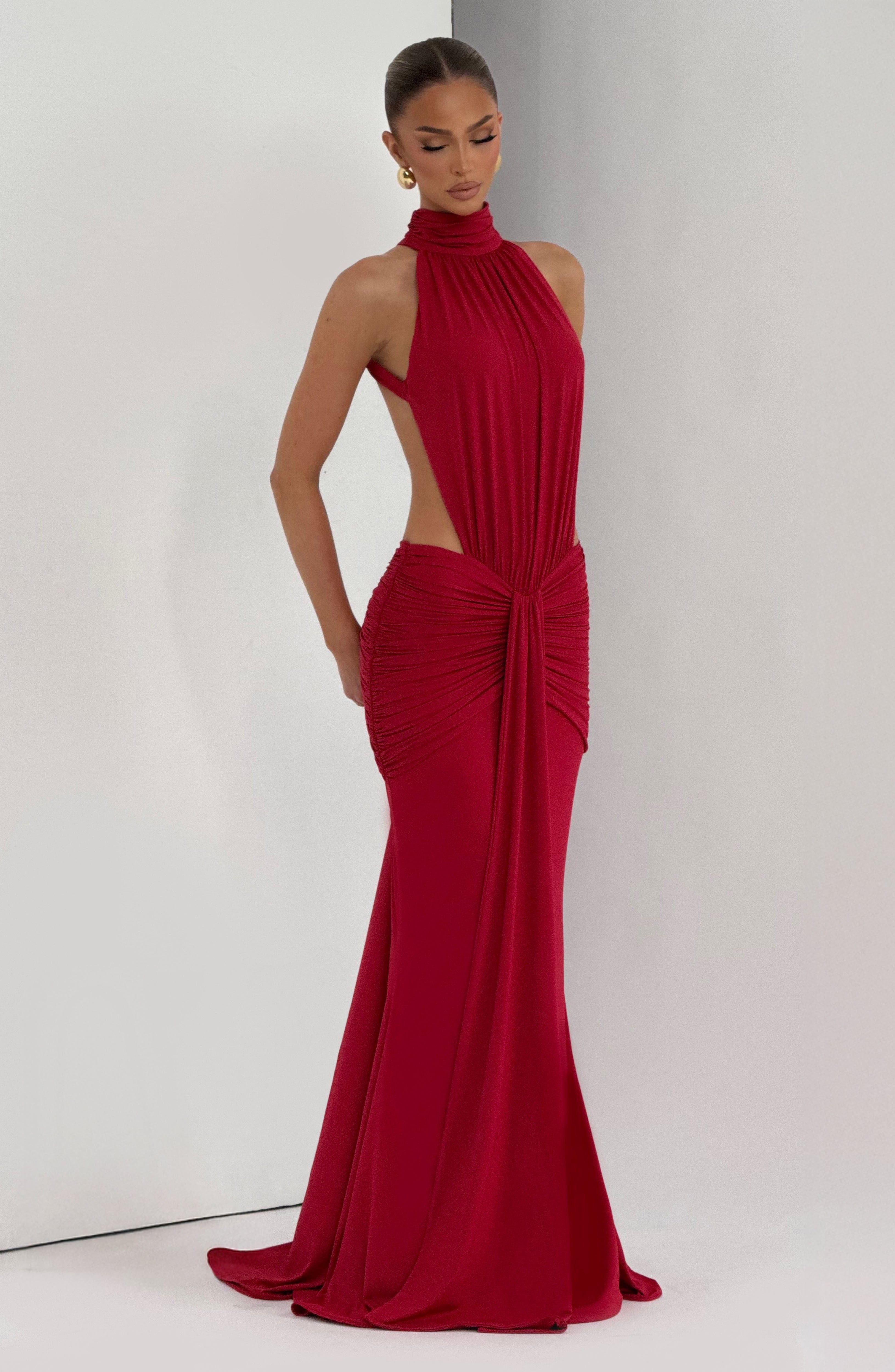 Aura Duval | Vestido Largo Elegante
