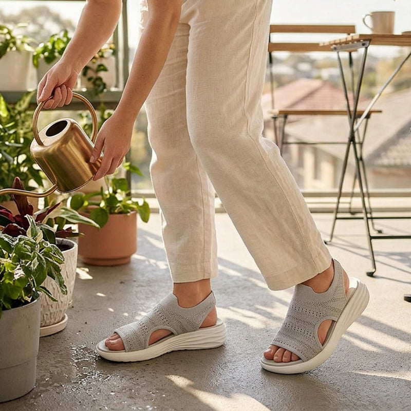 Sandalias Brisa | Algodón Suave y Suela que Abraza tu Pie.