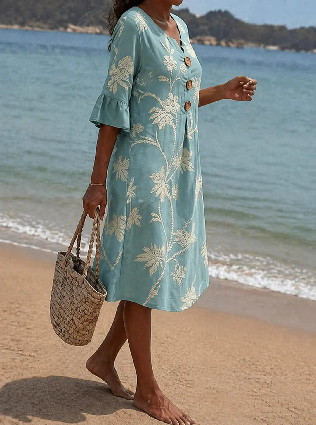 Vestido floral  | Elegancia natural